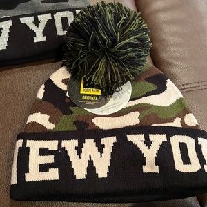 NY Winter hat camo